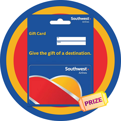Southwest Airlines's 5 Domestic Flights Giftcard